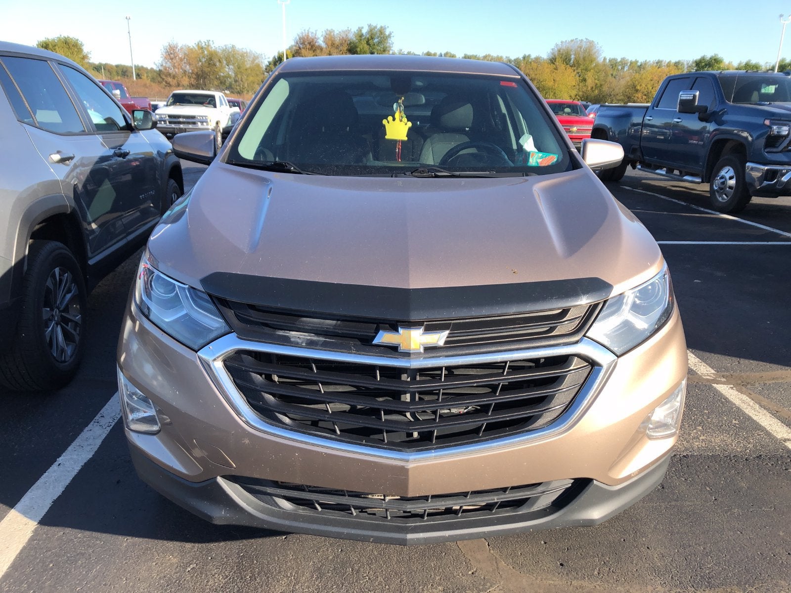 Used 2018 Chevrolet Equinox LT with VIN 2GNAXSEVXJ6243136 for sale in Durand, MI