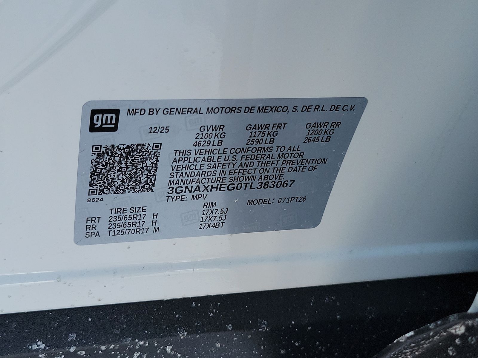 2026 Chevrolet Equinox LT