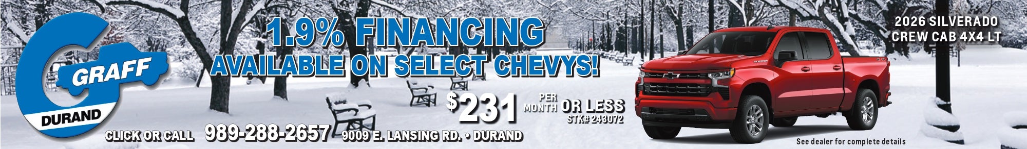 2026 Silverado Crew Cab LT