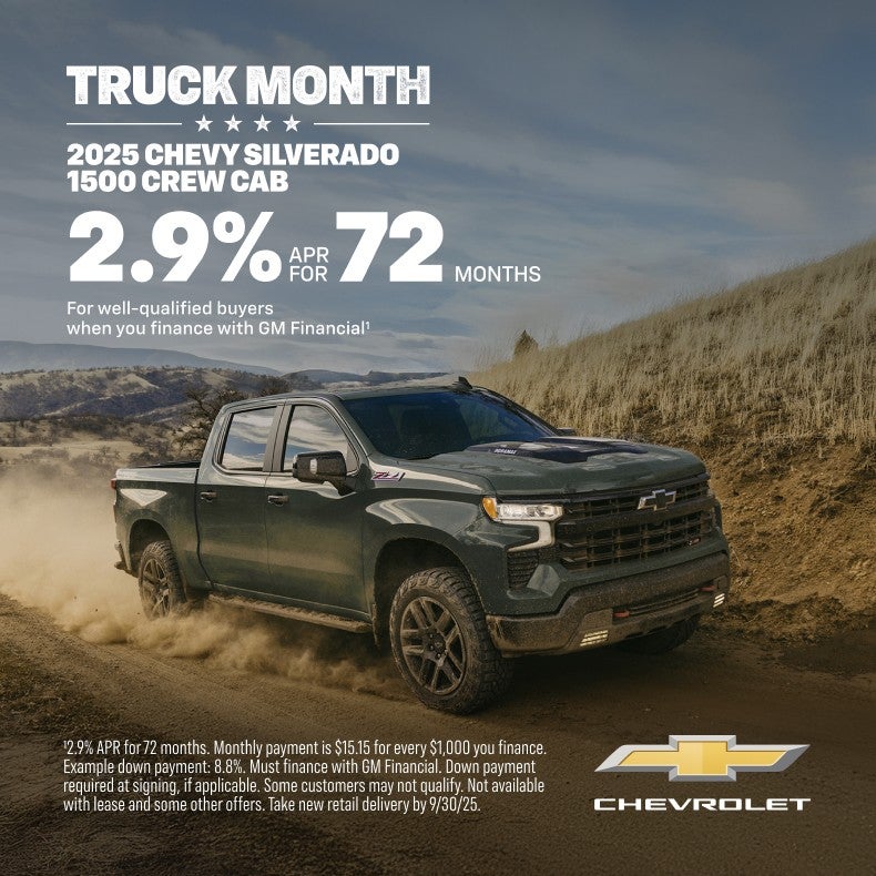 Truck Month 2025 Chevy Silverado 
